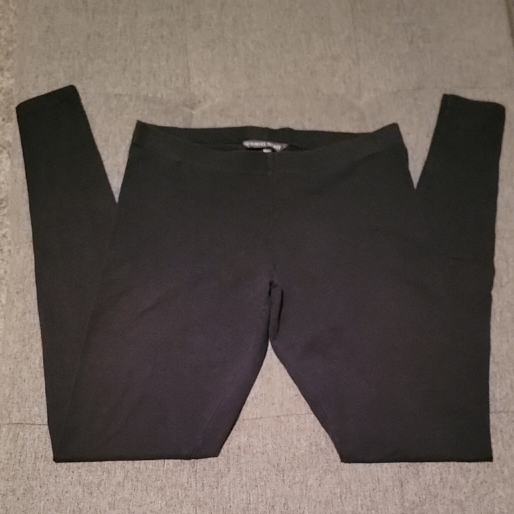Victorias Secret Classic Black Cotton Leggings Sz XS